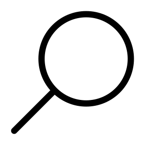Magnifying Glass, Search, Find, Magnifier, Lens, Clarity, Ui, Interface icon