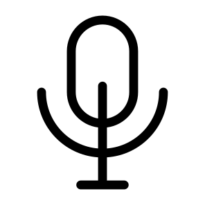 Microphone, Voice, Audio, Electronics, Podcast, Mic, Ui icon