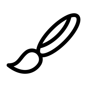 Paint Brush, Art, Brushes, Painting, Artist, Painter, Art And Design, Edit Tools icon