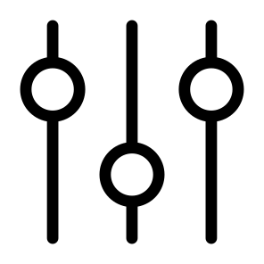 Slider, Equalizer, Adjustment, Tone, Equalization, Music Player, Music And Multimedia, Ui icon