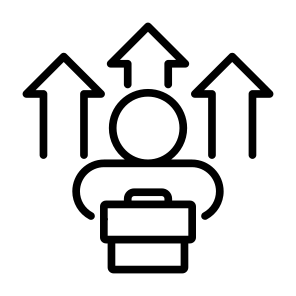 Career, Job, Employee, Growth, Promotion  icon