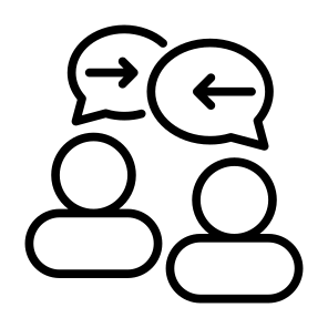 Experience Transfer, Communications, Knowledge, Knowledge Transfer, Communication icon