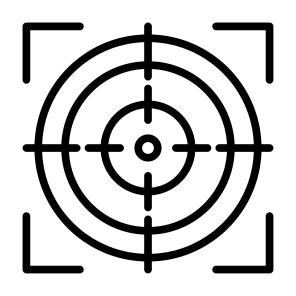 Target, Objective, Targeting, Goal, Focusing icon