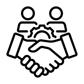 Collaboration, Agreement, Handshake, People, Customer Relationship Management icon