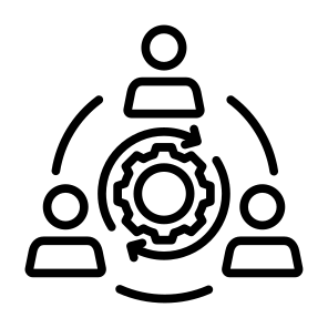 Collaboration, Group, Team, Teamwork, Stakeholders  icon