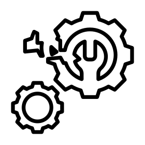 Disruption, Failure, Defect, Break, System  icon