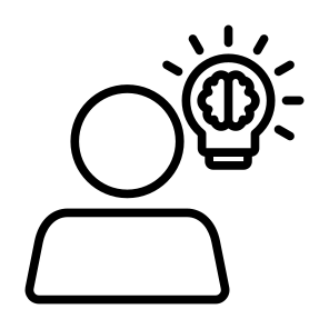 Founder, Smart, Idea, Innovation, Problem Solving icon