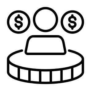 Investor, Capital, Money, Venture, People  icon