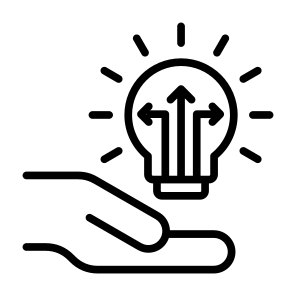 Opportunity, Solution, Directions, Choice, Flexible  icon