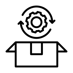 Product Management, Box, Package, Logistics, Delivery Service icon