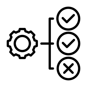 Testing, Test, Choice, Criteria, Check icon