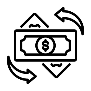 Currency Exchange, Currency, Exchange, Money, Payment icon