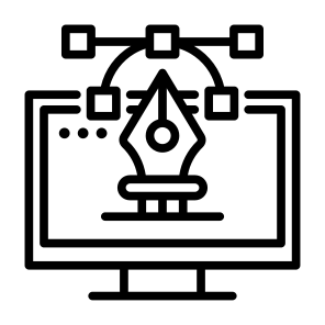 Graphic Design, Web Design, Designer, Pen Tool,  Digital Art  icon