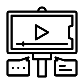 Vlogger, Vlog, Influencer, Communications, Live Streaming icon