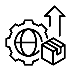 Export Product, Export, Product, Global, International, Worldwide icon