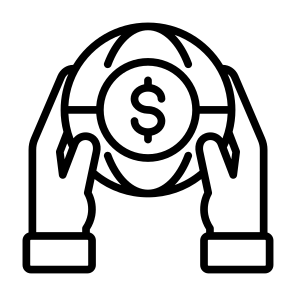 World Financial, Money, Globalization, Global Economy, Open Economy, Global Finance icon