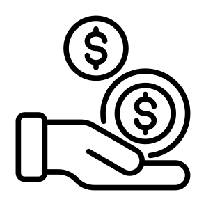 Earning, Money, Income, Growth, Salary icon
