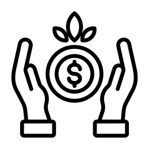 Growth, Money, Increase, Plant, Investment icon