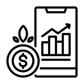 Profit, Money, Growth, Revenue, Statistics icon