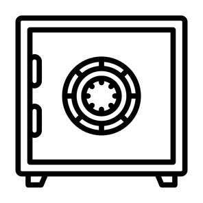 Safe Box, Security, Vault, Safe Deposit, Safety Box icon