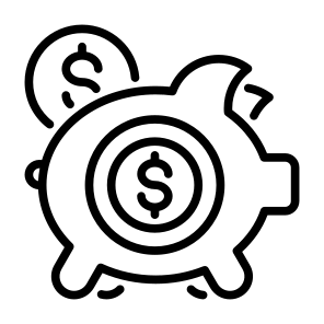 Save Money, Money, Piggy, Savings, Piggy Bank icon
