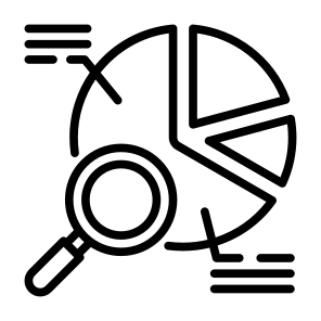 Analysis, Data Visualization, Exploratory Analysis, Data Analysis, Data Science, Business, Finance, Exploration, Data Analytics, Chart  icon