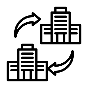 Bb, Business, Company, Enterprise, Buildings, Transaction   icon