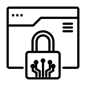Web Security, Internet, Security, Padlock, Website, Protection, Safety, Connection icon