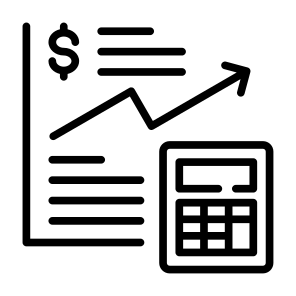 Financial Calculation, Financial, Calculation, Profit, Growth, Report   icon