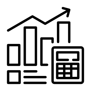 Investment Calculations, Investment, Calculation, Budget, Invest, Calculator    icon