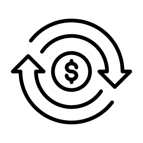 Process Transaction, Process, Transaction, Money, Transfer, Currency  icon