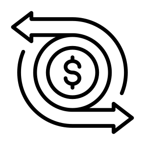 Transaction, Payment, Transfer, Bank Transfer, Money, Money Exchange icon