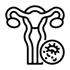 Endometrial Cancer, Uterus, Uretrine, Cancer Cell, Illness icon