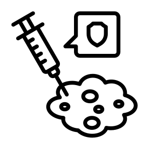 Immunotherapy, Treatment, Immune, Cells, Injection  icon