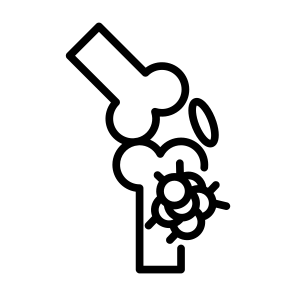 Osteosarcoma, Bone Cancer, Bone, Tumor, Cancer Cell icon