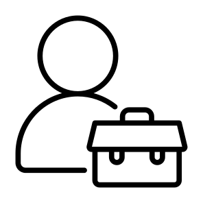 Employee, Worker, Professions And Jobs, Job, User  icon