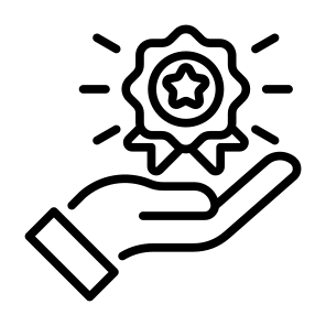 High Quality, Quality, Quality Control, Guarantee, Management  icon