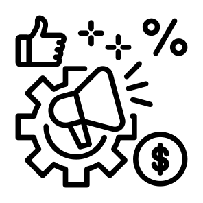 Marketing, Promotion, Advertising, Campaign, Cost icon