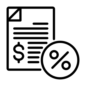 Debt, Creditor, Revenue, Tax, Loan, Cash, Capital, Money icon