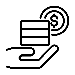 Loan, Cost, Saving, Money, Business, Finance, Ebitda, Exchange icon