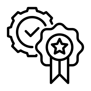 Quality Assurance, Reputation, Quality, Reliable, Trusted, Recommend, Assurance, Best icon