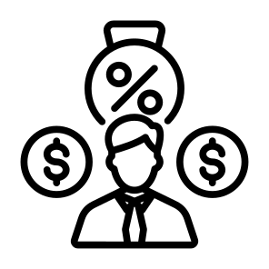 Tax Burden, User, Expense, Burden, Budget, Tax, Cost icon