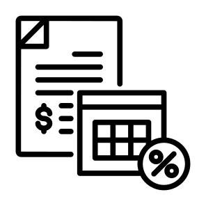Tax, Tax Schedule, Tax Planning, Tax Reminder, Obligation icon