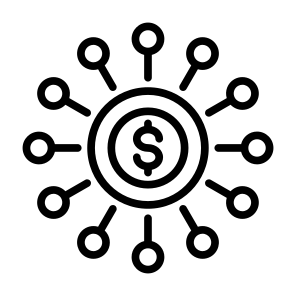 Connection, Networking, Transaction, Network, Money icon