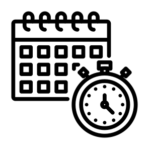 Daily Planning, Time And Date, Planning, Schedule, Date  icon