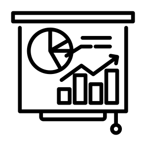 Data Analysis, Analysis, Statistics, Pie Chart, Statistics Report  icon