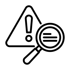 Identification, Exclamation Mark, Warning, Alert, Risk icon