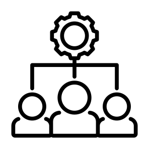 Management, Worker, Team Management, Roles, User  icon