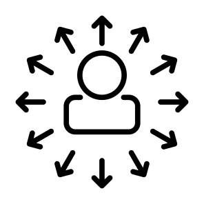 Multitasking, Efficiency, User, Skills, Performance  icon