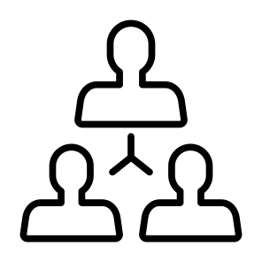 Coordination, Team Work, Workflow, Collaboration, Scheme icon